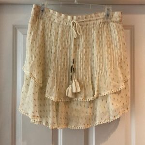 Short flirty skirt